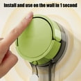 thumbnail image 7 of Strong Suction Cup Hooks 4-Pack - Heavy Duty Non Marking Vacuum Hooks for Bathroom, Kitchen, Tile, Glass No Drill Needed,Green, 7 of 7