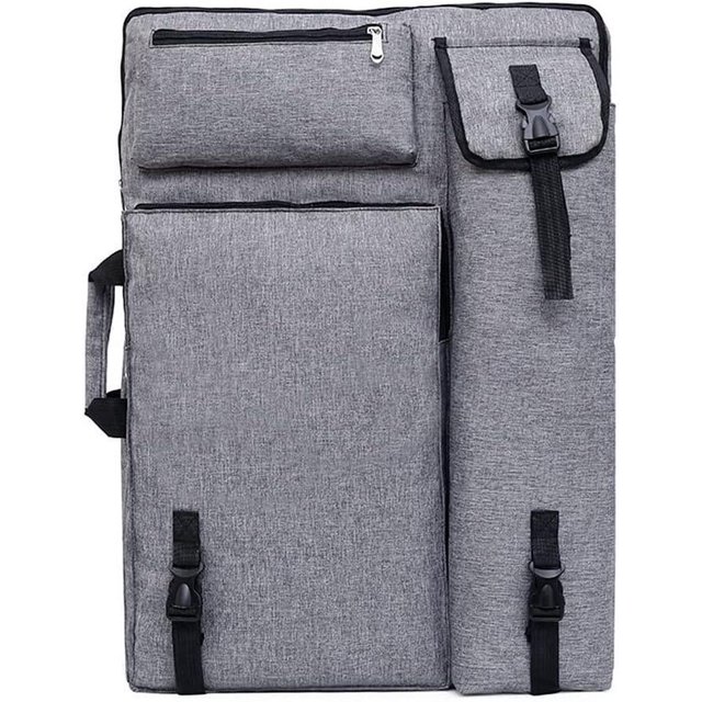 Bolsa para cámara 4k, grande, impermeable, con cremallera grande, bolsa para tablero de dibujo para estudiantes, bolsa para tablero de dibujo para niños