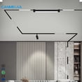thumbnail image 2 of Secondary Track Floodlight Surface Mounted Track Lighting Ceiling Commercial Linear Track Lights/Led Floodlight/Led Linear Light Wide pressure Black 10W, 2 of 5
