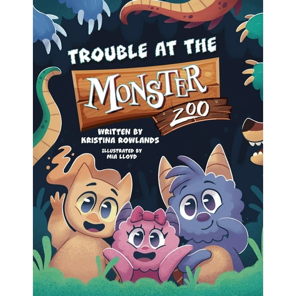 Trouble at the Monster Zoo, (Paperback)