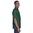 thumbnail image 2 of M280 Harriton Men's 5 oz. Blend-Tek Polo Hunter Green M, 2 of 2