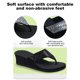 thumbnail image 5 of Sandalias Cuña Slip Flip Fleps Rhinestones Plataforma (37), 5 of 9