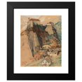 thumbnail image 2 of Leo Putz 20x24 Black Modern Framed Museum Art Print Titled - Tirol Castle (1936), 2 of 5