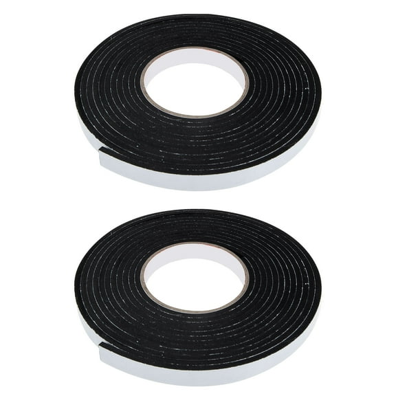 HEMOTON  2 Rolls Acoustic Soundproofing Seal Tape Lightweight