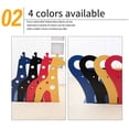 thumbnail image 3 of Sujetalibros de metal Methold 2 piezas negro, 3 of 6
