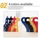 thumbnail image 3 of Sujetalibros de metal Methold 2 piezas negro, 3 of 6