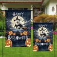 thumbnail image 4 of Happy Halloween Samoyed Witch Pumpkins Bats Garden Flag 12x18in Double Sided Siberian Sammy Dog Lover Outdoor Decor - 13012, 4 of 5