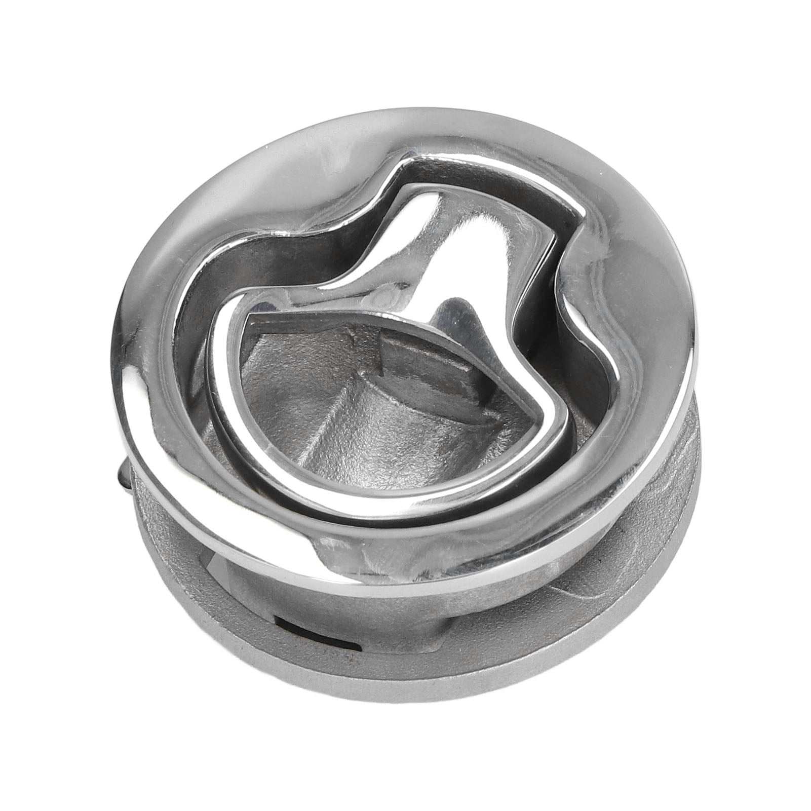 316 Stainless Steel Hatch Cover Pull Handle With Spring Button – For Boat & Yacht (1/4" Dia, 2-1/8" Length) - View #13