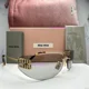 thumbnail image 2 of New MIU MIU Runway Sunglasses Gold 2025 Release Wrap 75-14-110 Rimless MU A51S, 2 of 6