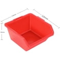 thumbnail image 2 of Storage Parts Box Material Component Plastic Case Shelf Screw Sorting Toolbox Medium-Red, 2 of 7