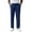 Navy Blue, variant on COOFANDY Mens Lightweight Knit Sweatpants Loose Fit Open Bottom Trousers Yoga Pants with Pockets