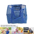 thumbnail image 4 of HUGFEGWE Large Capacity Mesh Beach Bag, 8 Separate Pockets, Waterproof Material, Breathable Design for Vacation Swimming CJB91-111226, 4 of 9