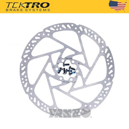 Tektro 203-24 6 Bolts 203mm Disc Brake Rotor 1.8mm thickness Heat Dispersion-OE No Retail Box US Stock