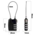 thumbnail image 5 of TSA Approved Luggage Mini Padlock Gym Security Lock for Suitcase Luggage Cabinet Computer Bag, 5 of 5