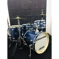 thumbnail image 3 of Paquete Bateria Viajera Evolution 4 Piezas Azúl metalico EVOLUTION JPX4-BLM005 y platillos OZIMAR MUTE-CYMBAL, 3 of 5