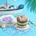 thumbnail image 4 of 120G 4 Colors Blue Purple Sprinkles Polymer Clay Slices White Pink Imitation Candy Sugar Dessert Cupcake Mini Decorations Sprinkle for Nail Arts Cake Phone Case DIY Crafts Accessories DIY, 4 of 9
