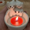 thumbnail image 5 of Cartoon Kitten Candle Holder - Candle Holders, Gifts Cat Lover Choice, 5 of 5