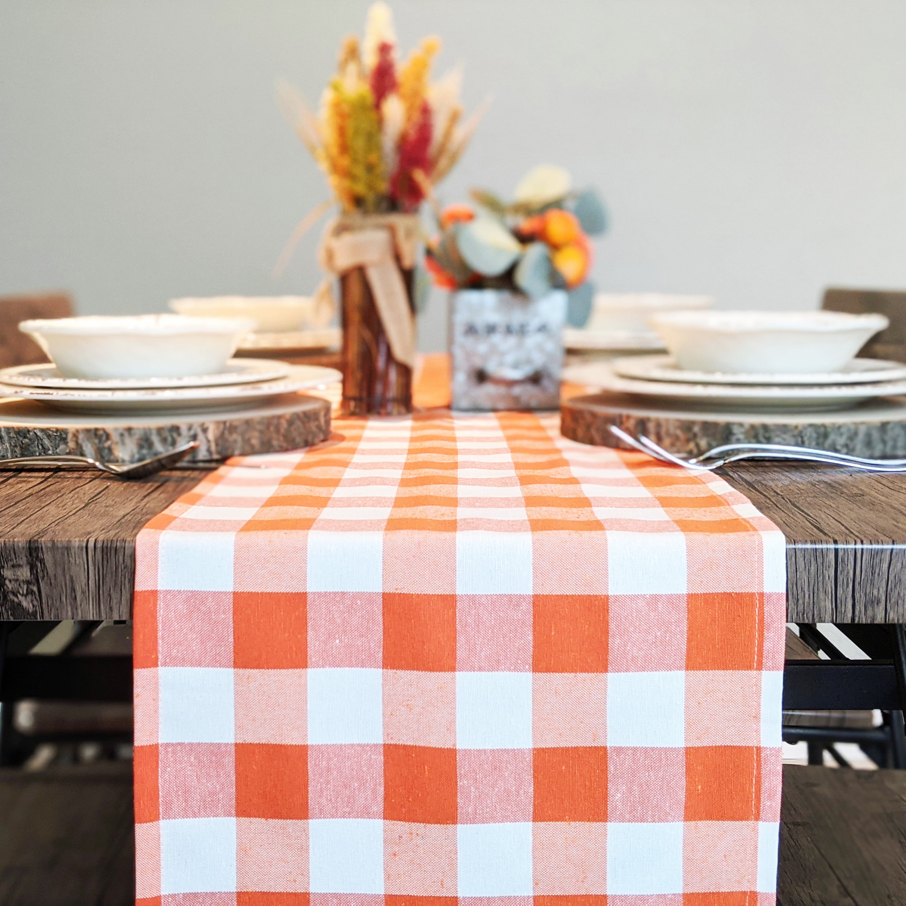 Orange Table Runner Walmartcom Walmartcom