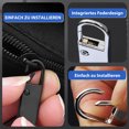 thumbnail image 4 of Becaristey 10pieces Detachable Metal Zipper Pullers Wide Applications For Bags Jackets Easy, 4 of 6