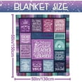 thumbnail image 5 of Teacher Blanket, Teacher Retirement Gifts for Women, Best Teacher Gifts Throw Blanket 50" X 60", Teacher Appreciation Gifts for Women, Teachers Day Graduation Retirement Gifts for Teacher, 5 of 5