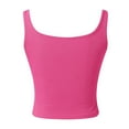 thumbnail image 4 of Kureaily Womens Sleeveless Cropped Rib Knit Seamless Sweetheart Neckline Going Out Tank Tops Tank Tops for Women, 4 of 4