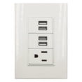 thumbnail image 1 of Placa Armada Igoto PBUSB4-B 1 Contacto 4 Entradas USB Blanco, 1 of 6