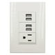 thumbnail image 1 of Placa Armada Igoto PBUSB4-B 1 Contacto 4 Entradas USB Blanco, 1 of 6