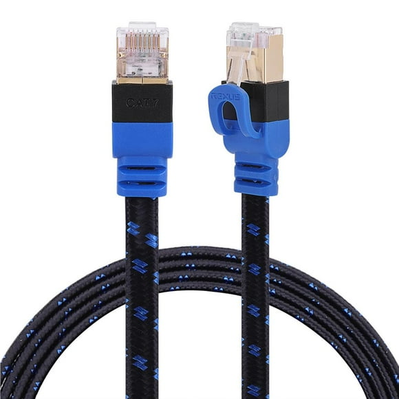 Cable Ethernet Cat7 Red Plana Lan Rj45 Cable Patch Cord (3 M) Scienceny EL007367-00