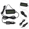 thumbnail image 3 of 12V Car LCD Digital Display Thermometer Inside &Outside Temperature Gauge Meter, 3 of 9
