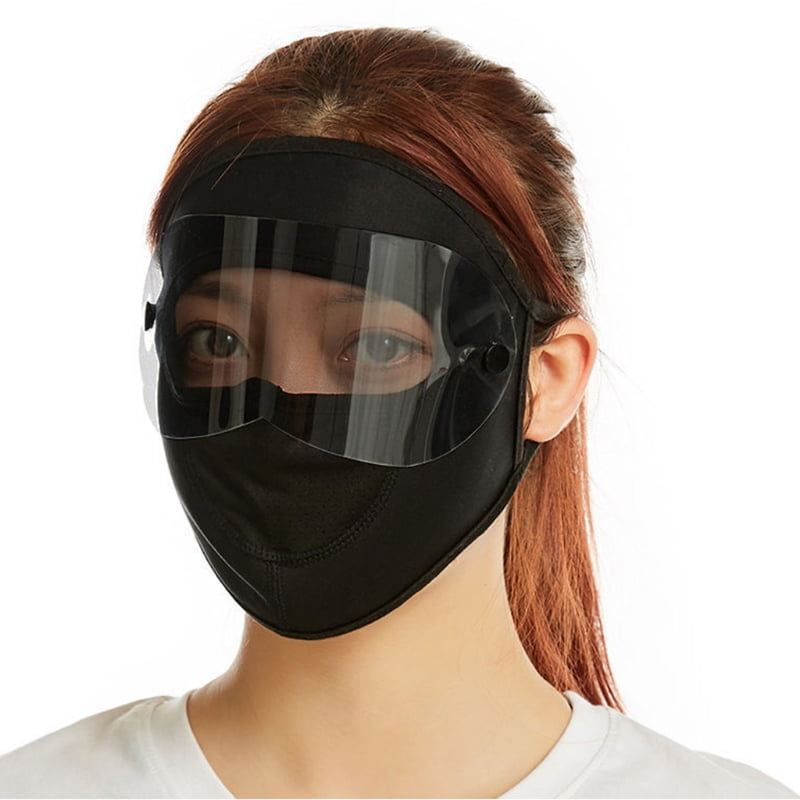 BEAUTY UNISEX SUN-PROOF UV PROTECTION BREATHABLE ICE SILK COTTON FULL MASK 