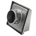 thumbnail image 4 of 100mm Wall Air Vent Extract Valve Grille Ducting Cover Ventilation Outlet, 4 of 5