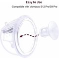 thumbnail image 4 of Insertos de brida 13/15/17/19/21 mm 10 piezas, compatibles con Momcozy S12 Pro/S9 Pro/S12/S9 taza de extractor de leche portátil, 4 of 4