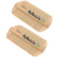 thumbnail image 5 of Small Tooth Comb Double-Sided Comb for Hair Caring Bamboo Assorted Color Hair Care 2Pcs, 5 of 5