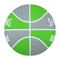 thumbnail image 5 of Spalding Fast Break All Surface Green/Silver Basketball - Size 5, 27.5", 5 of 7