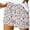 Multicolor 01, variant on AKOEE Comfy Summer Shorts Soft Drawstring High Waist Stripes/Floral/Tie Dye Graphic Print Womens Short Pants (2XL, Blue-Stars)