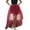 Wine, variant on Purcolt Women's High Low Tulle Tutu Skirts Elastic Waist Layered Mesh Long Tail A-Line Skirt for Wedding Party Prom Cocktail