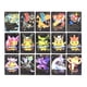 thumbnail image 5 of Juego de cartas coleccionables de anime de lámina dorada: cartas coleccionables de juegos de dibujos animados para niños, 5 of 7