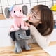 thumbnail image 4 of Juguete de Elefante de Peluche Lindo y Cómodo Juguete de Peluche Suave y Esponjoso que Acompaña a la Decoración del Hogar del Juguete para Niños ANGGREK Otros, 4 of 8