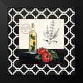 thumbnail image 2 of Fabiano, Marco 12x12 Black Modern Framed Museum Art Print Titled - Basil and Tomatoes, 2 of 5