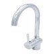 thumbnail image 1 of Llave Monomando Rubinett Baño Lavabo Cromado Cuerpo Latón 34 Cm Venus, 1 of 4
