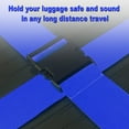 thumbnail image 2 of Rungopro Luggage Straps for Suitcases TSA Approved Travel Belt 4 Pack (Blue), 2 of 7