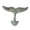 Antique Bronze, variant on Handcrafted Model Ships K-0178-silver 5 in. Antique Silver Cast Iron Decorative Whale Tail Hook