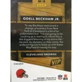 thumbnail image 4 of ODELL BECKHAM JR VIP CARD BROWNS JERSEY #6 DISCO PRIZM SP /50 REFRACTOR 2019, 4 of 12