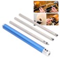 6Pcs Carbide Tipped Wood Lathe Turning Tools Set Incisive Easy to Use
