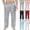 Black, variant on Timoontee Men Drawstring Elastic Waist Straight Wide Leg Shiny Satin Pants Silky Wrinkle Resistant Home Lounge Nightclub Party Casual Trousers Pink XXXXL