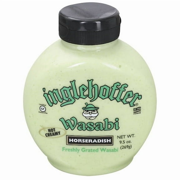 Inglehoffer Hot Creamy Wasabi Horseradish, 9.5 oz - Case of 6