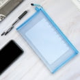 thumbnail image 3 of Chmadoxn Pencil Case, Zipper Files Bag Breathable Transparent Mesh Documents Pocket Pouch Storage for Office Supplies, 3 of 3