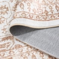 thumbnail image 6 of SAFAVIEH Martha Stewart Kiana Medallion Machine Washable Area Rug, Beige/Gold, 4' x 6', 6 of 11