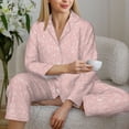 thumbnail image 6 of Sikiie Rabbit And Flower Women's Long-Sleeve Shirt and Full-Length Bottom Pajama Set (s-xxl)-XX-Large, 6 of 7