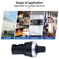 thumbnail image 3 of Dalazy 22mm 1K Ohm Potentiometer Knob Regulating Potentiometers Wear-resistant Adjustable Resistance Switch Easy Installment, 3 of 6